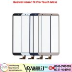 Huawei Honor 7C Pro Touch Glass Price In Pakistan