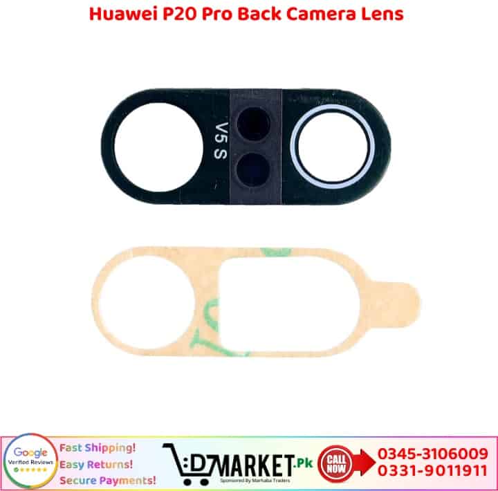 Huawei P20 Pro Back Camera Lens Glass Price In Pakistan