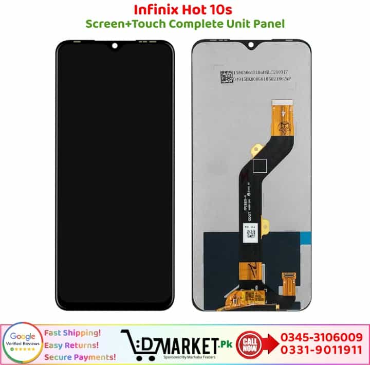 Infinix Hot 10s LCD Panel Price In Pakistan