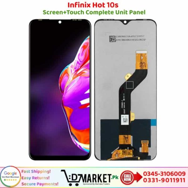 Infinix Hot 10s LCD Panel Price In Pakistan