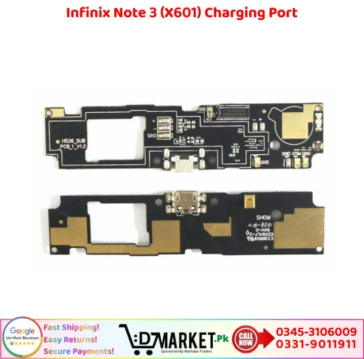 Infinix Note 3 X601 Charging Port Price In Pakistan
