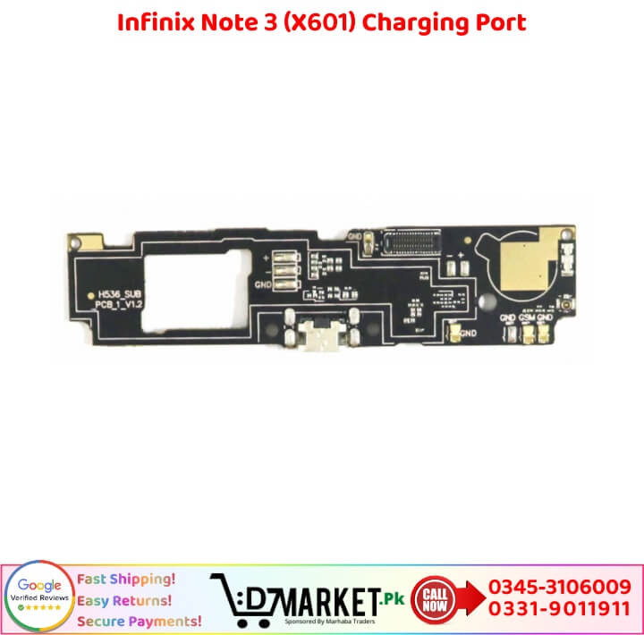 Infinix Note 3 X601 Charging Port Price In Pakistan