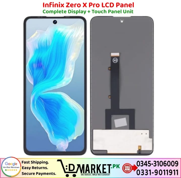 Infinix Zero X Pro LCD Panel Price In Pakistan