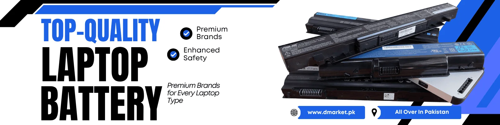Laptop Battery Online In Pakistan - DMarket.Pk