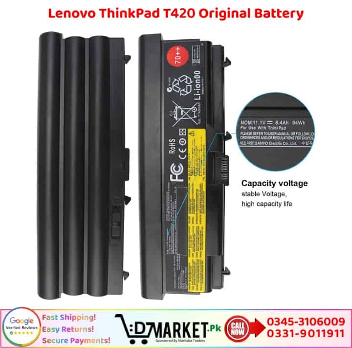 Lenovo ThinkPad T420 Original Battery Price In Pakistan 1 2