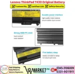 Lenovo ThinkPad T430 Original Battery Price In Pakistan