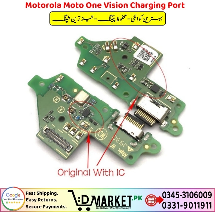 Motorola Moto One Vision Charging Port Price In Pakistan