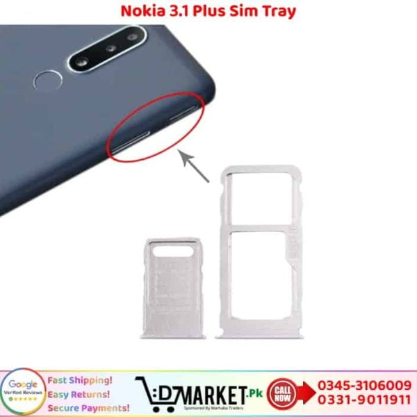 Nokia 3.1 Plus Sim Tray Price In Pakistan