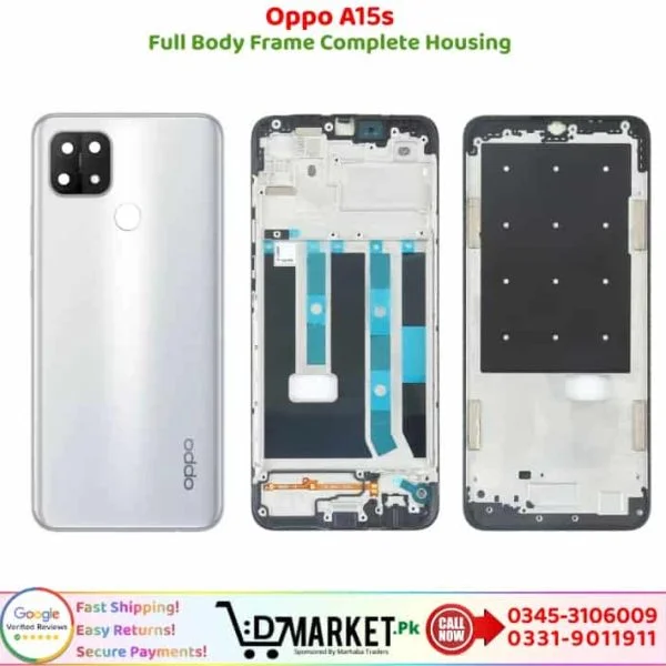 Oppo A15s Full Body Frame Housing Price In Pakistan