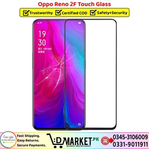 Oppo Reno 2F Touch Glass Price In Pakistan