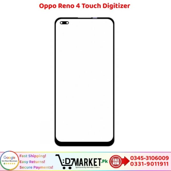 Oppo Reno 4 Touch Digitizer Price In Pakistan
