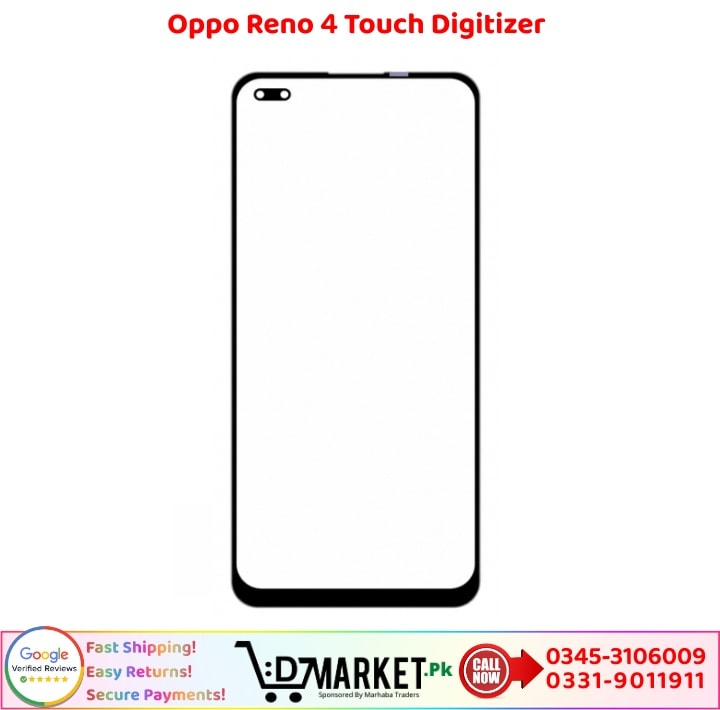 Oppo Reno 4 Touch Digitizer Price In Pakistan