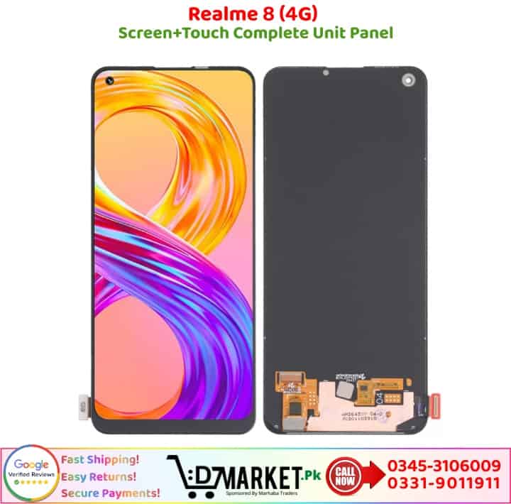 Realme 8 4G LCD Panel Price In Pakistan