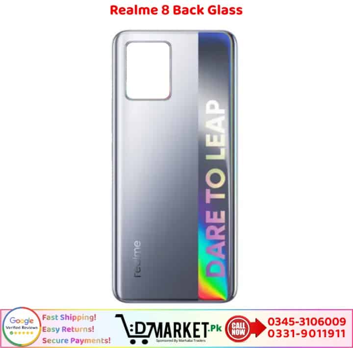 Realme 8 Back Glass Price In Pakistan