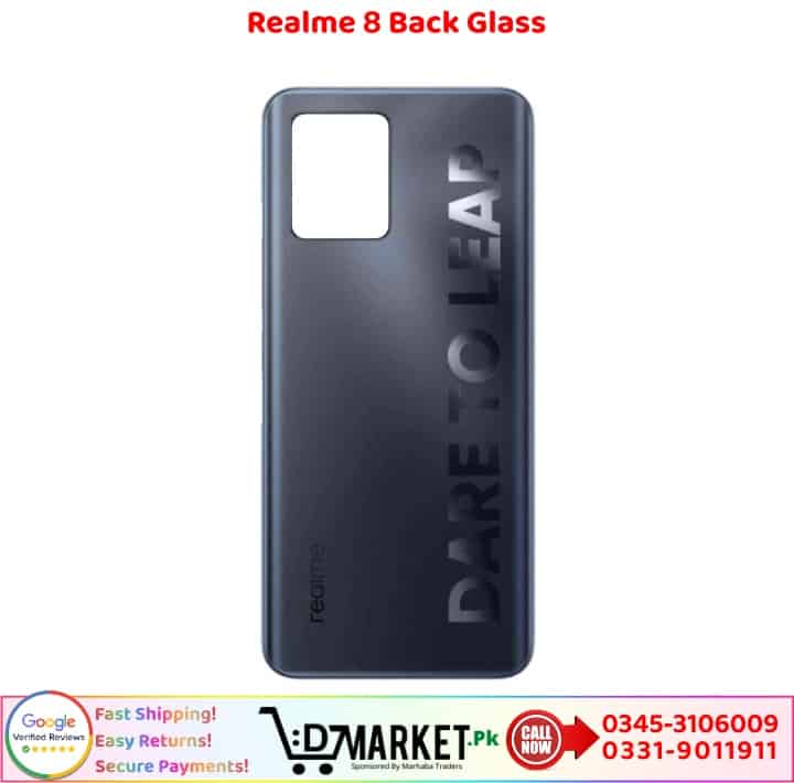 Realme 8 Back Glass Price In Pakistan