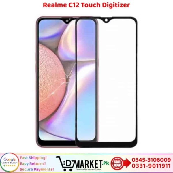 Realme C12 Touch Glass Price In Pakistan