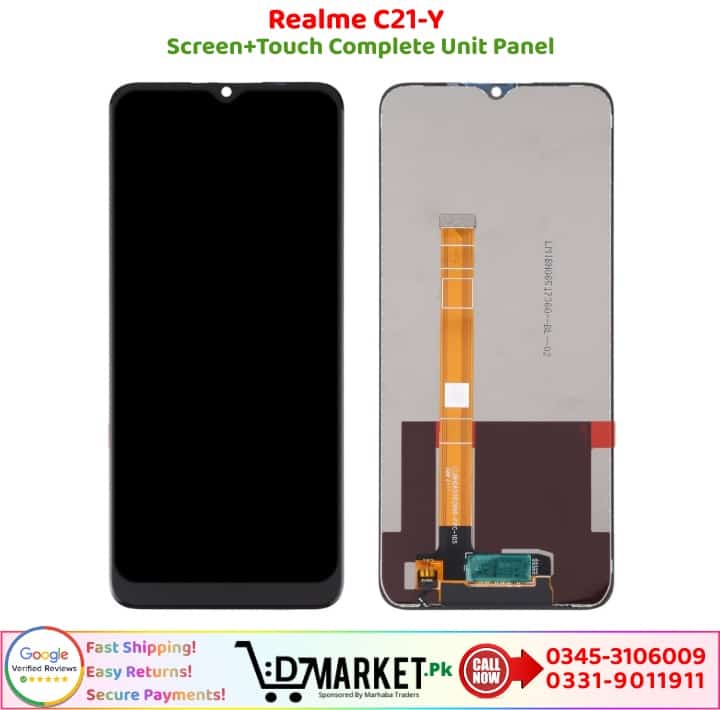 Realme C21Y LCD Panel Price In Pakistan