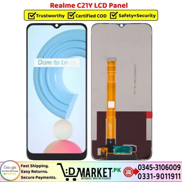 Realme C21Y LCD Panel Price In Pakistan