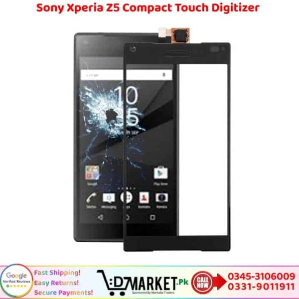 Sony Xperia Z5 Compact Touch Digitizer Touch Glass Price In Pakistan
