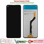 Tecno Camon 15 Air LCD Panel Price In Pakistan