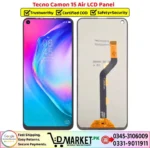 Tecno Camon 15 Air LCD Panel Price In Pakistan