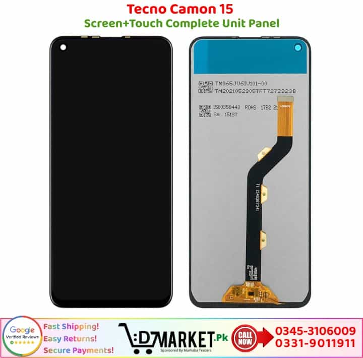 Tecno Camon 15 LCD Panel Price In Pakistan