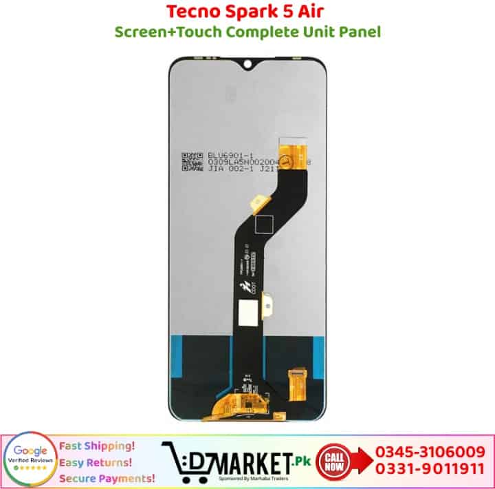 Tecno Spark 5 Air LCD Panel Price In Pakistan