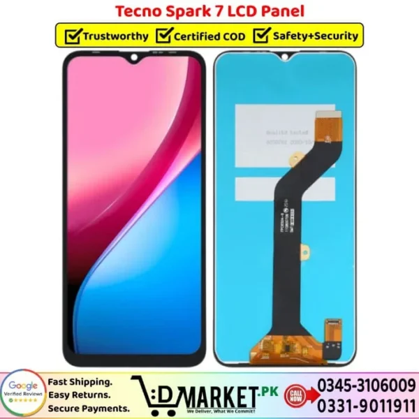 Tecno Spark 7 LCD Panel Price In Pakistan