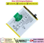 Vivo V20 Original Battery Price In Pakistan