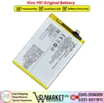 Vivo Y91 Original Battery Price In Pakistan