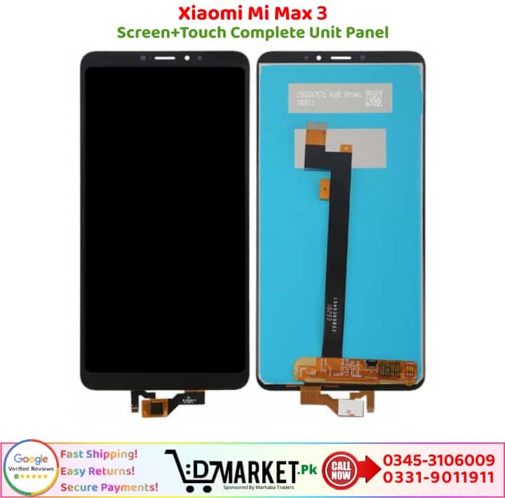 Xiaomi Mi Max 3 LCD Panel Price In Pakistan