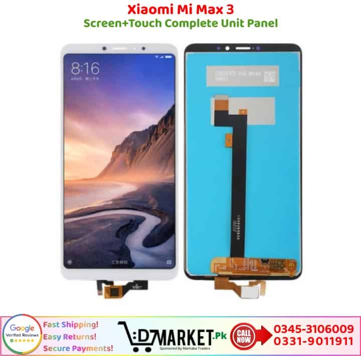 Xiaomi Mi Max 3 LCD Panel Price In Pakistan