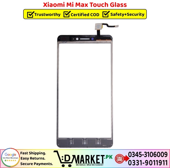Xiaomi Mi Max Touch Glass Price In Pakistan