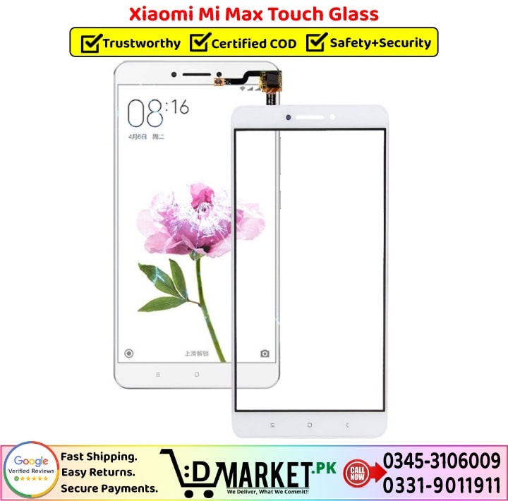 Xiaomi Mi Max Touch Glass Price In Pakistan
