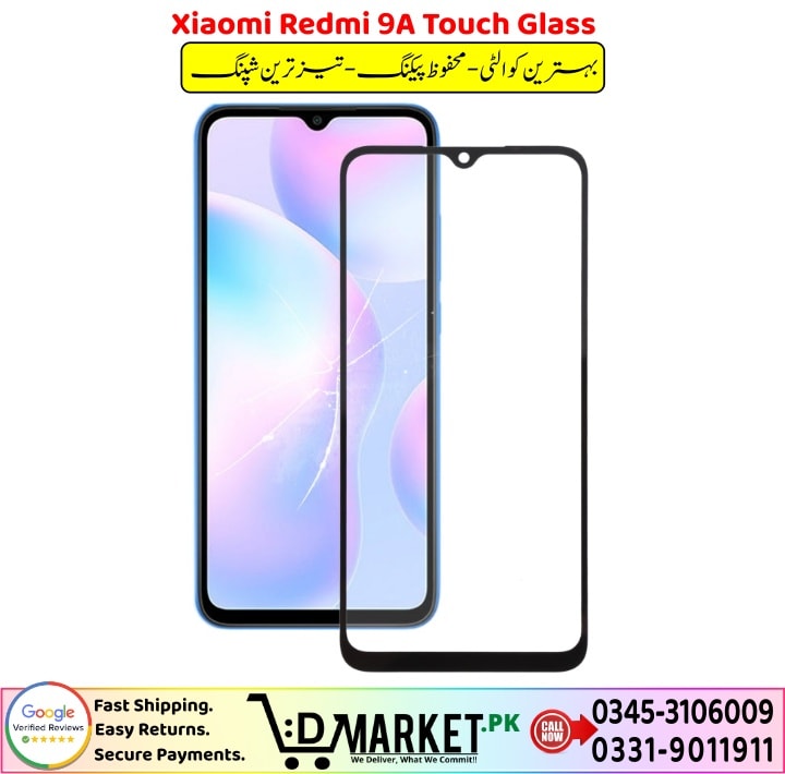 Xiaomi Redmi 9A Touch Glass Price In Pakistan