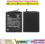 Xiaomi Redmi Note 7 Original Battery Price In Pakistan