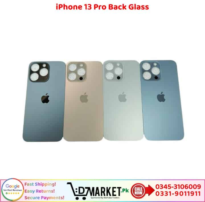iPhone 13 Pro Back Glass Price In Pakistan