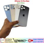 iPhone 13 Pro Max Back Glass Price In Pakistan