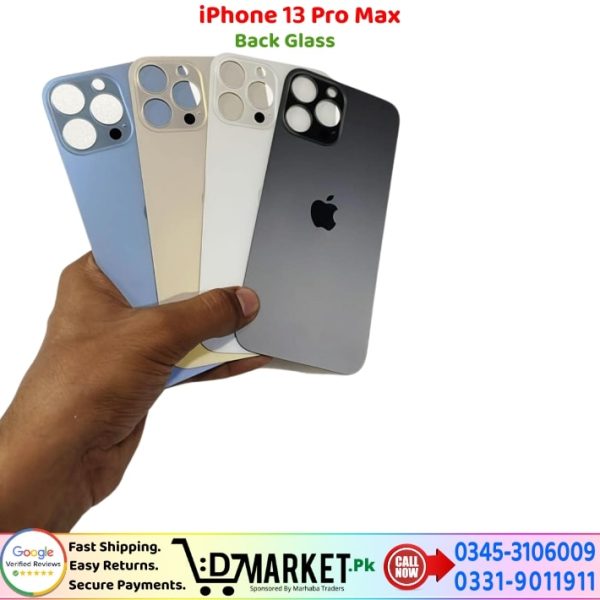 iPhone 13 Pro Max Back Glass Price In Pakistan