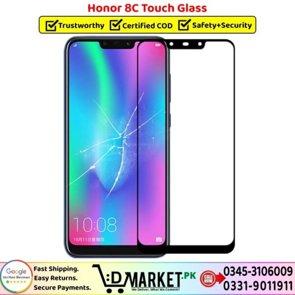 Honor 8C Touch Glass Price In Pakistan