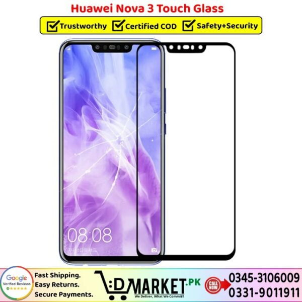 Huawei Nova 3 Touch Glass Price In Pakistan