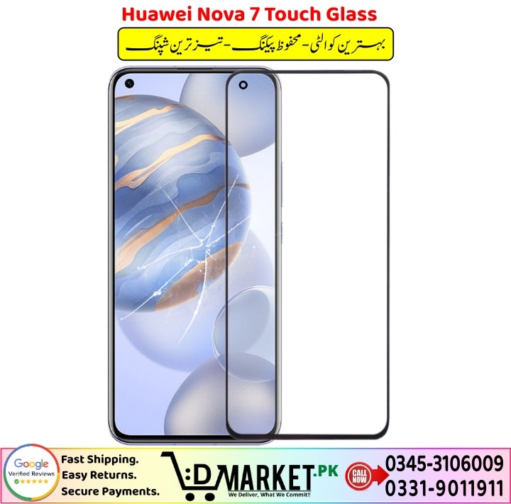 Huawei Nova 7 Touch Glass Price In Pakistan