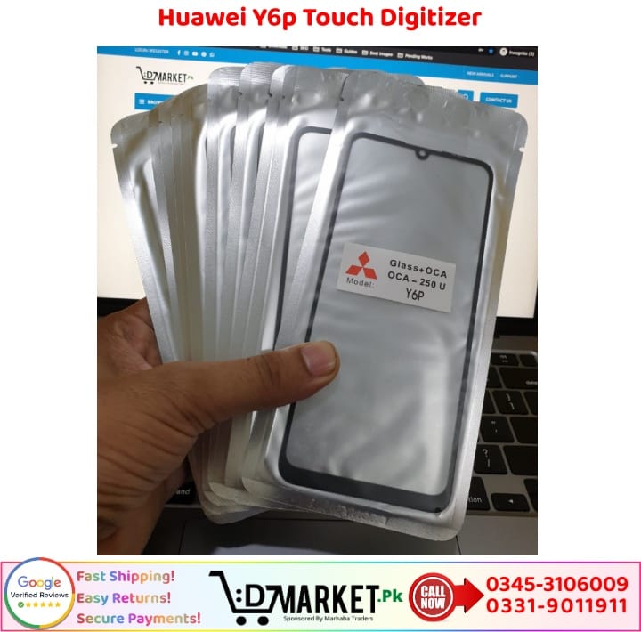 Huawei Y6p Touch Digitizer Price In Pakistan