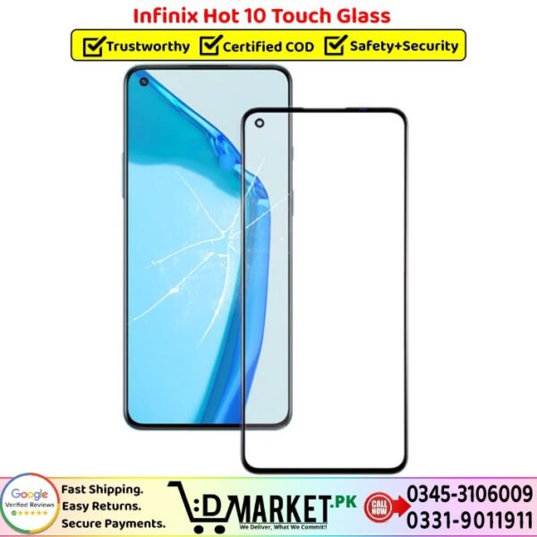 Infinix Hot 10 Touch Glass Price In Pakistan