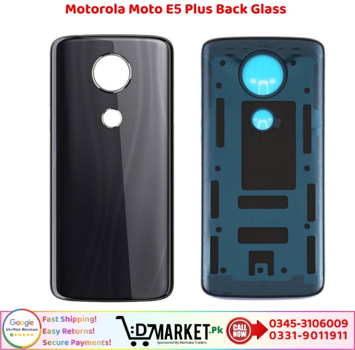 Motorola Moto E5 Plus Back Glass Price In Pakistan