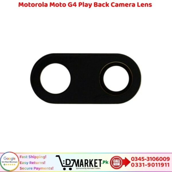 Motorola Moto G4 Play Back Camera Lens Glass Price In Pakistan