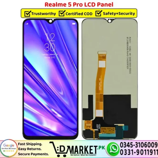 Realme 5 Pro LCD Panel Price In Pakistan