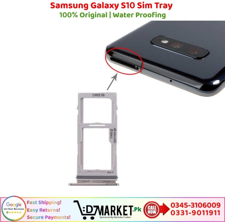 Samsung Galaxy S10 Sim Tray Price In Pakistan