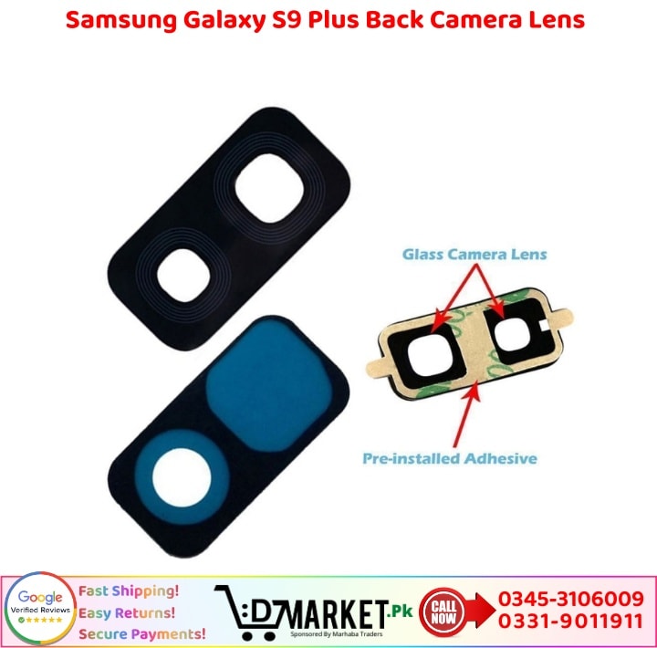 Samsung Galaxy S9 Plus Back Camera Lens Price In Pakistan