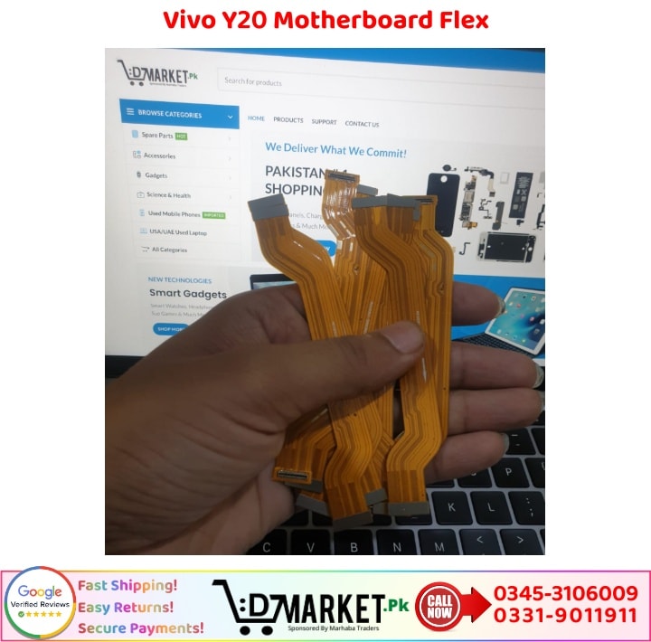 Vivo Y20 Motherboard Flex Price In Pakistan